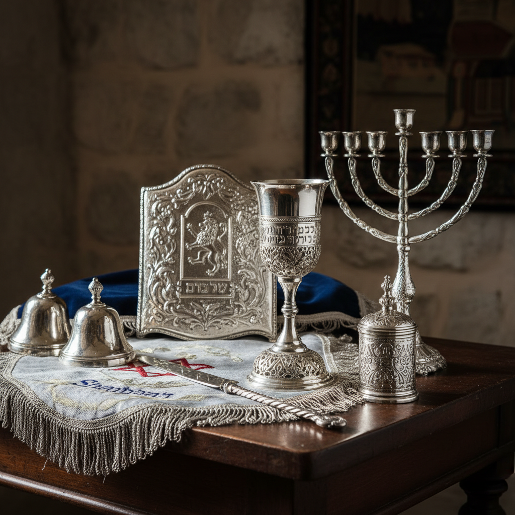 אומנות הכסף היהודית: מסורת עתיקה, עיצוב מרהיב וחיבור לנשמה - מתנות יודאיקה וכלי כסף לאירועים מיוחדים